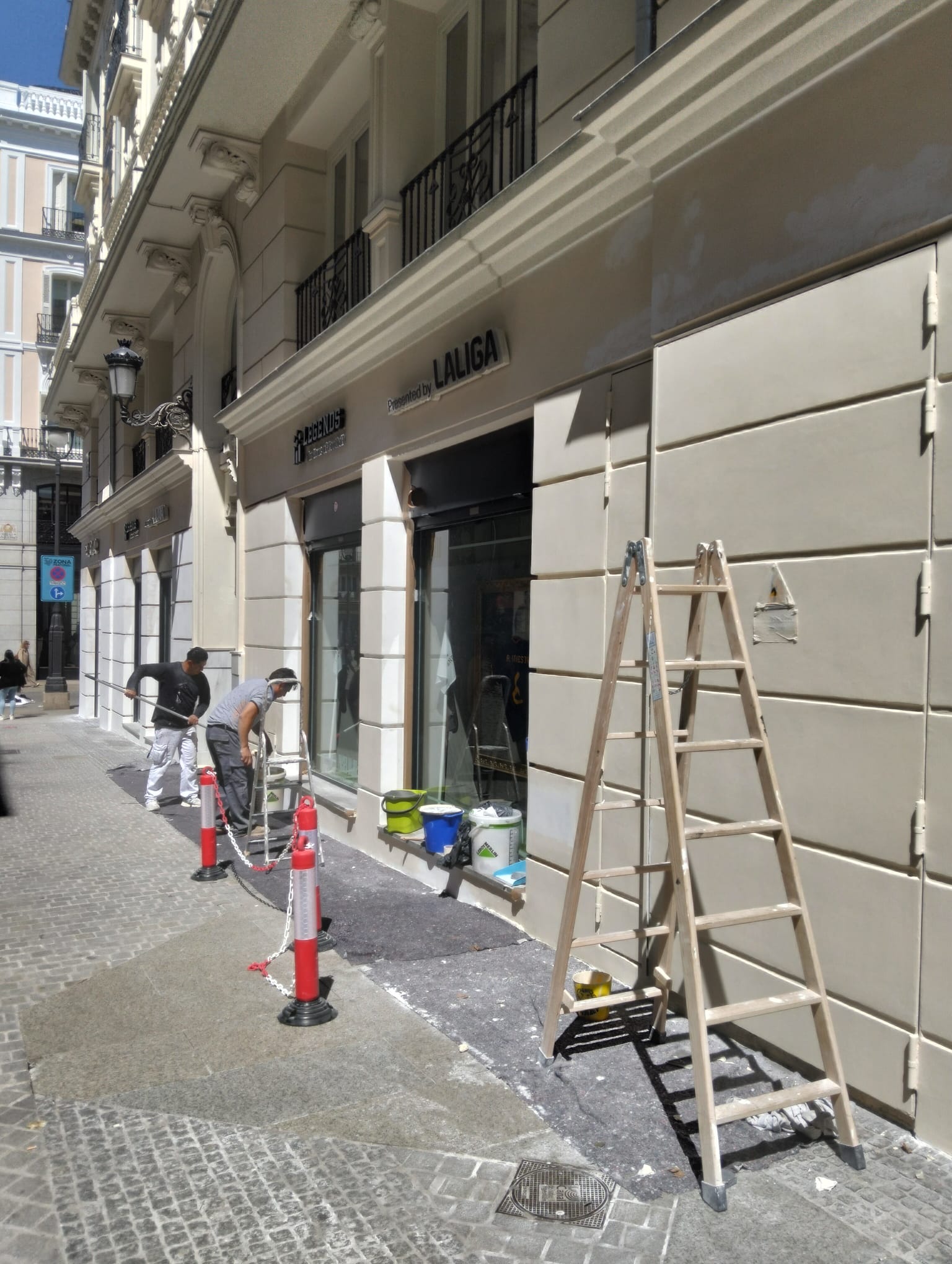 Pintura de fachadas de edificios