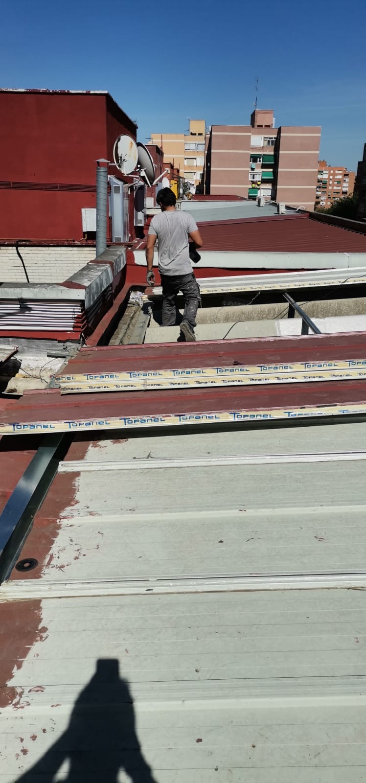 Reparación e impermeabilización de cubierta